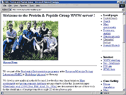 EMBL Protein and Peptide Group