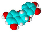 Epicatechin (Structure by David Bradley)