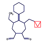 Click on picture to get molecule in ChemSketch format